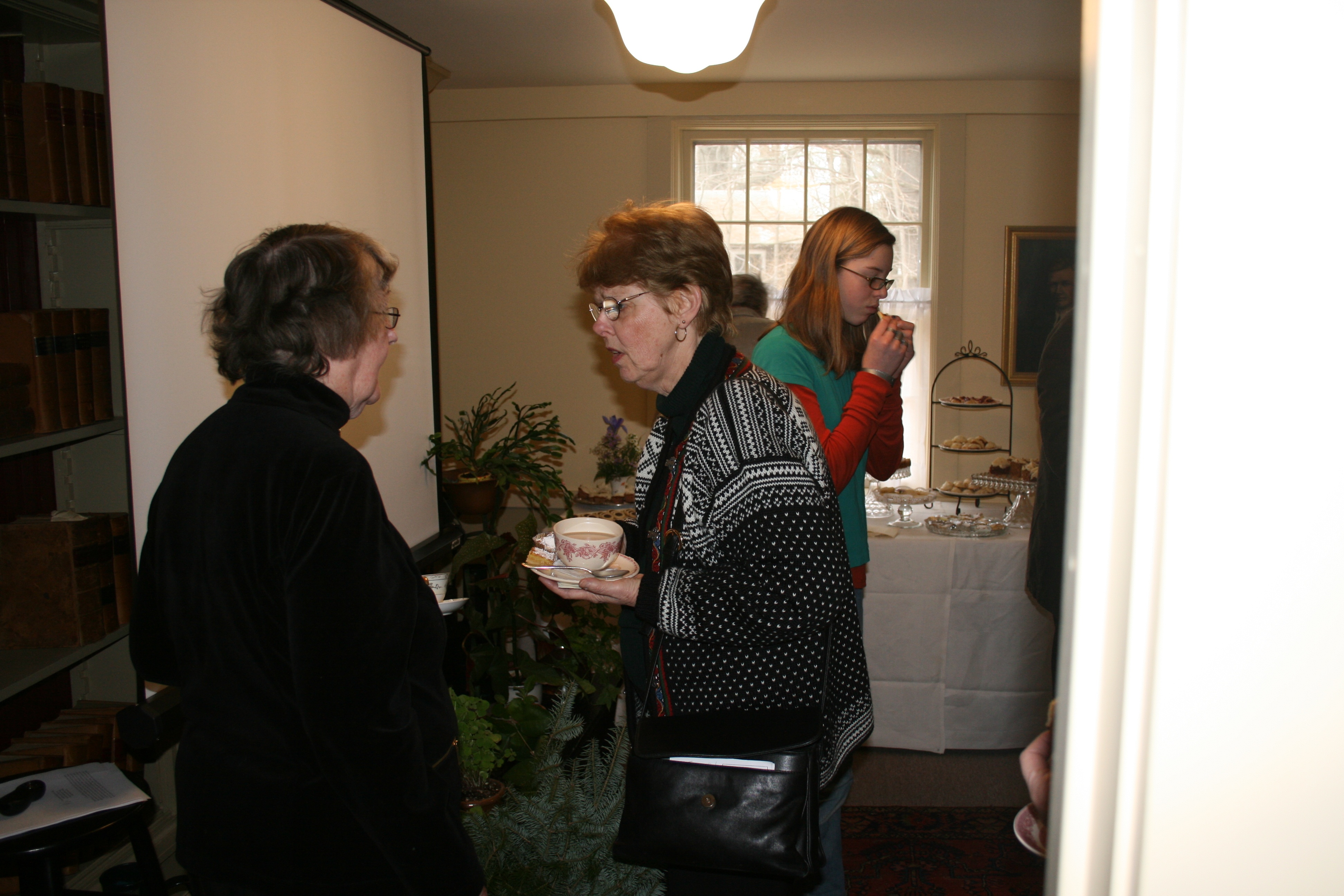Members at an event