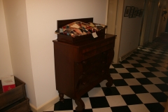 At the Plympton Historical Society's building