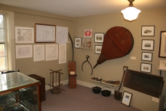 Inside the museum room