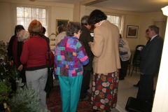 Before an event at the Plympton Historical Society Building